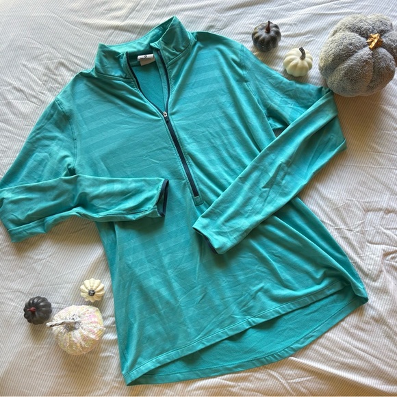 Nike Pro Turquoise Dri-FIT Jacket - Picture 1 of 4